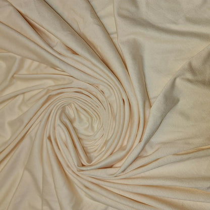 Cotton & Viscose Jersey Stretch Knit Fabric for Baby Grow, Dresses & T-Shirt Sewing