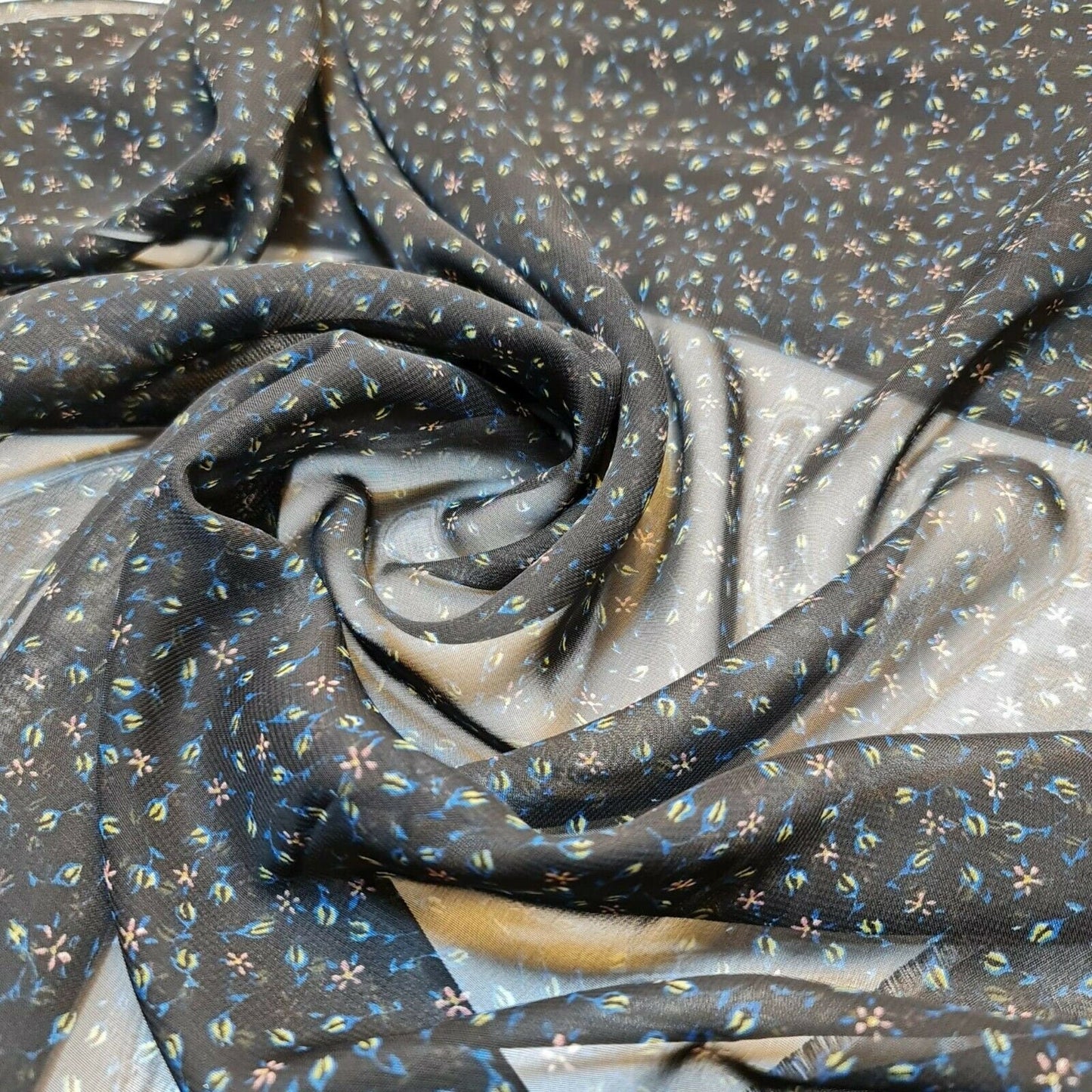Floral, Polka, Animal & Paisley Printed Fabric – 58" Wide Georgette, Chiffon & Crepe Dress Material