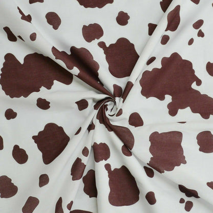 Printed Polycotton Fabric – 44" Wide – Floral, Animal, Nautical, Stars, Stripes, Fruit & Seasonal Craft Material by the Metre