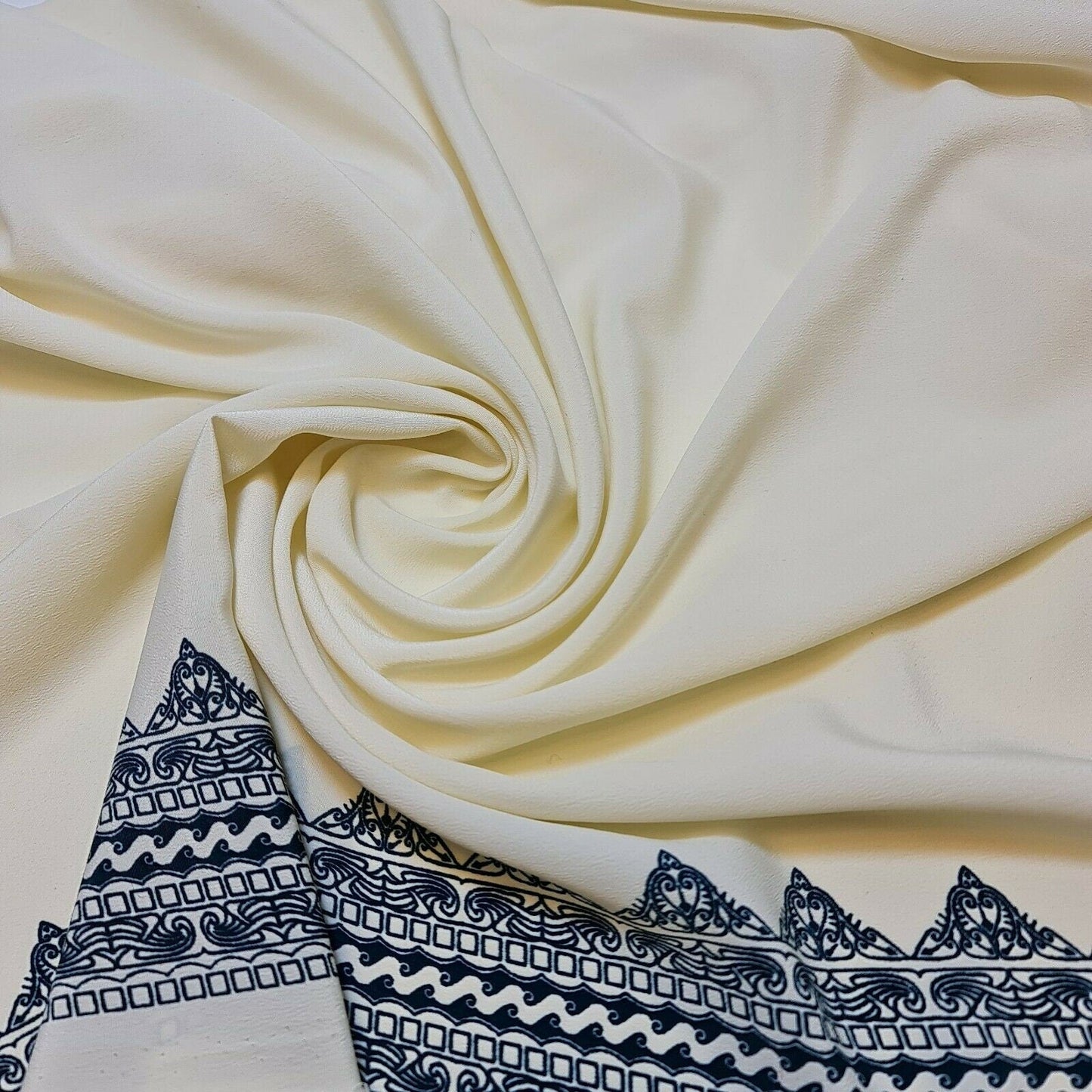 Floral Printed Polyester Georgette and Sheer Chiffon Fabric – Summer Dress Material