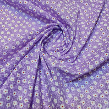 Printed Polycotton Fabric – 44" Wide – Floral, Animal, Nautical, Stars, Stripes, Fruit & Seasonal Craft Material by the Metre