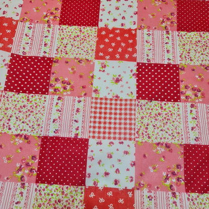 Printed Polycotton Fabric – 44" Wide – Floral, Animal, Nautical, Stars, Stripes, Fruit & Seasonal Craft Material by the Metre