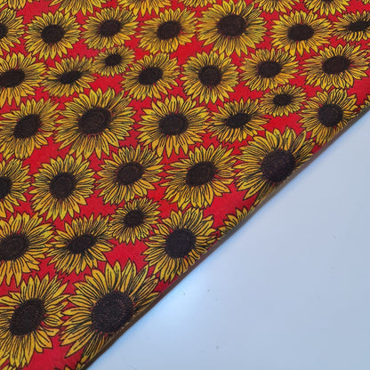Printed Polycotton Fabric – 44" Wide – Floral, Animal, Nautical, Stars, Stripes, Fruit & Seasonal Craft Material by the Metre