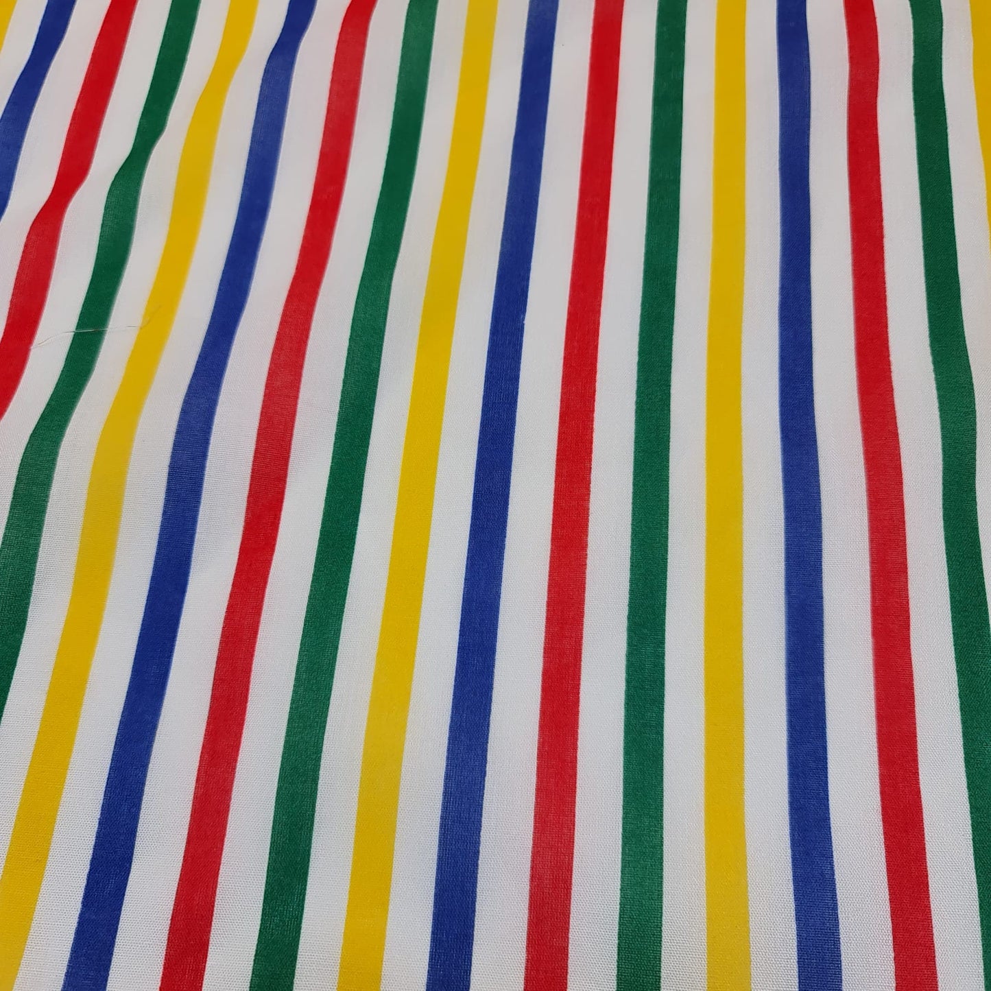 Striped Polycotton Fabric – Candy & Wide Stripe Variants – 45" Wide Dressmaking & Craft Material