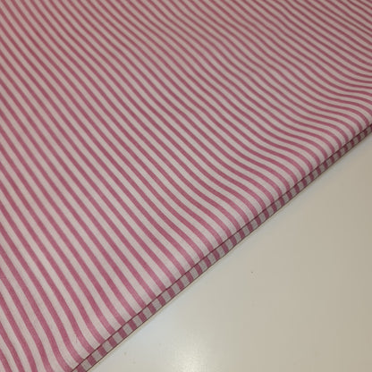 Striped Polycotton Fabric – Candy & Wide Stripe Variants – 45" Wide Dressmaking & Craft Material