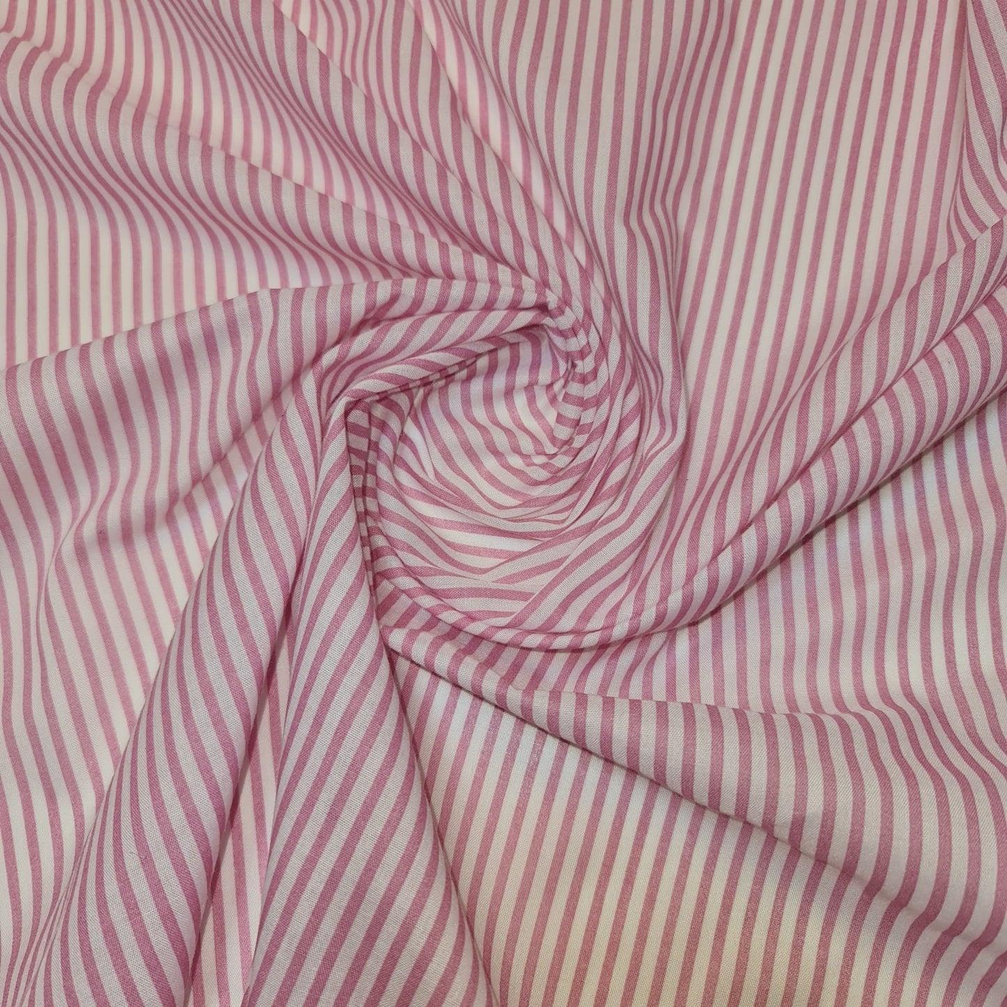 Striped Polycotton Fabric – Candy & Wide Stripe Variants – 45" Wide Dressmaking & Craft Material