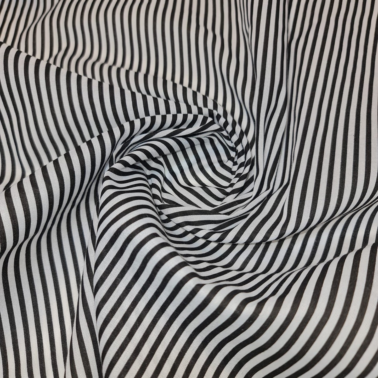 Striped Polycotton Fabric – Candy & Wide Stripe Variants – 45" Wide Dressmaking & Craft Material