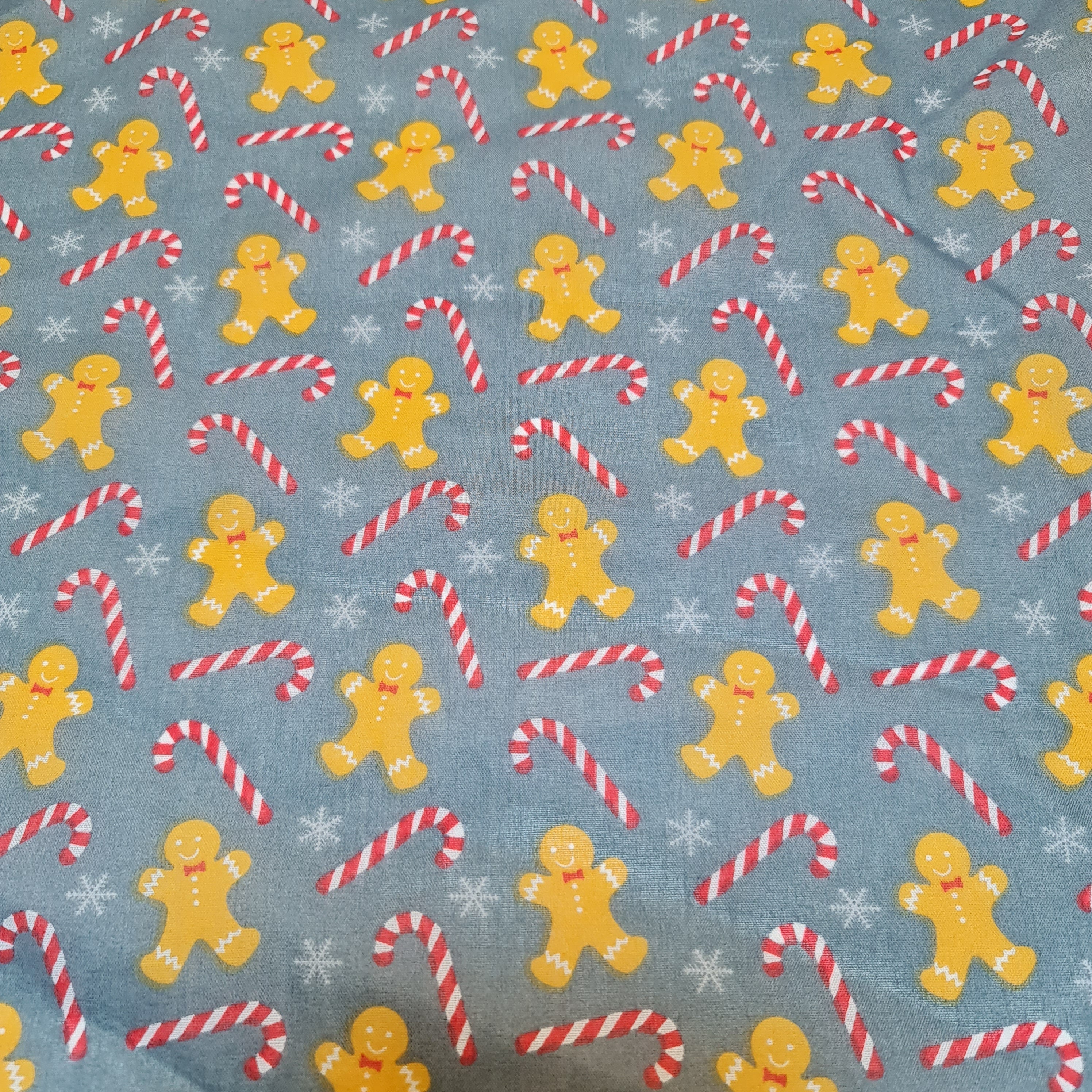 Christmas Festive Polycotton Print Fabric | 44
