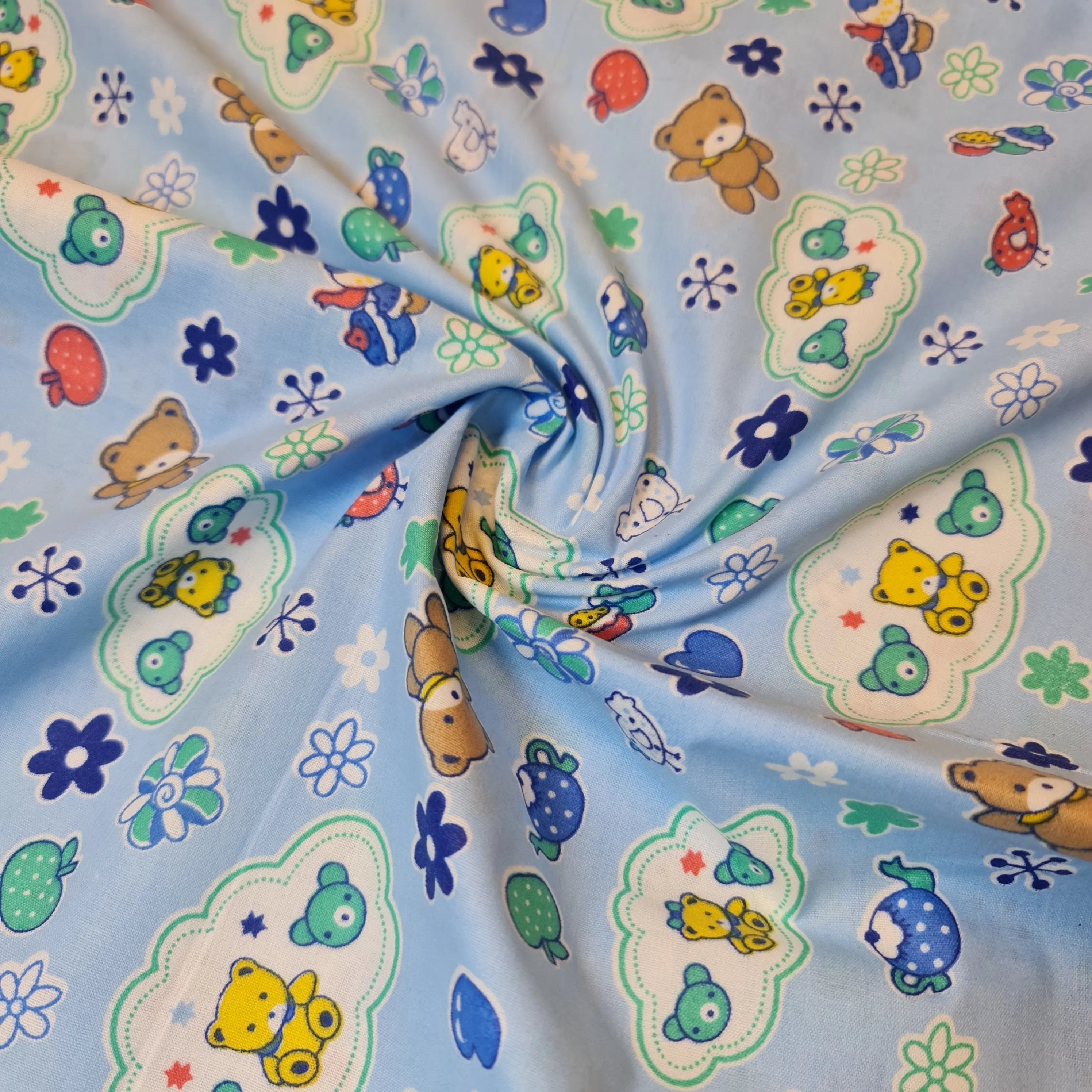 Kids Print 100% Cotton Poplin Fabric | 44