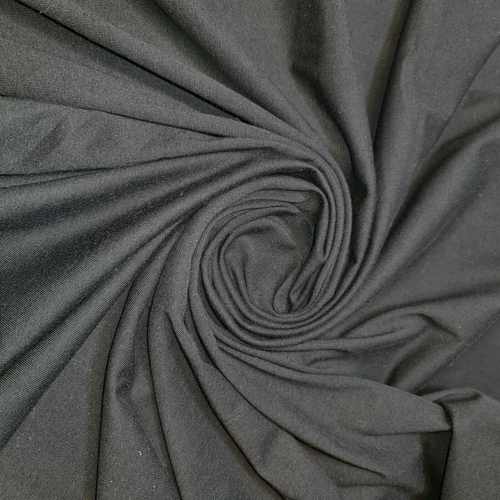 Cotton & Viscose Jersey Stretch Knit Fabric for Baby Grow, Dresses & T-Shirt Sewing
