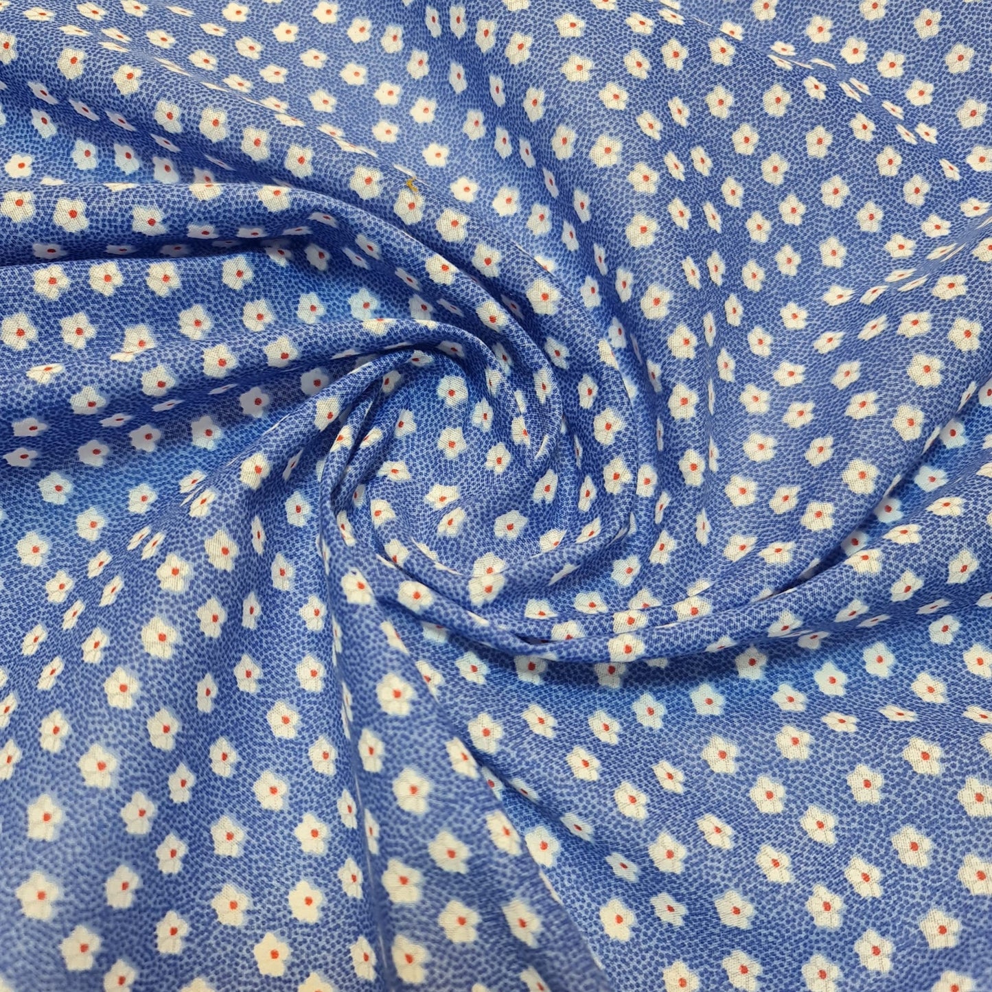 Printed Polycotton Fabric – 44" Wide – Floral, Animal, Nautical, Stars, Stripes, Fruit & Seasonal Craft Material by the Metre