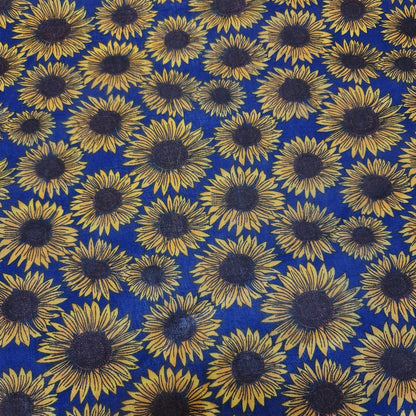 Printed Polycotton Fabric – 44" Wide – Floral, Animal, Nautical, Stars, Stripes, Fruit & Seasonal Craft Material by the Metre