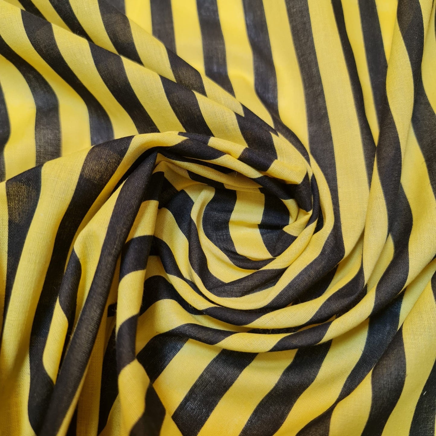 Striped Polycotton Fabric – Candy & Wide Stripe Variants – 45" Wide Dressmaking & Craft Material