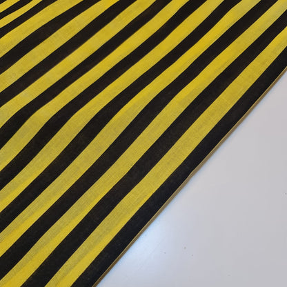 Striped Polycotton Fabric – Candy & Wide Stripe Variants – 45" Wide Dressmaking & Craft Material
