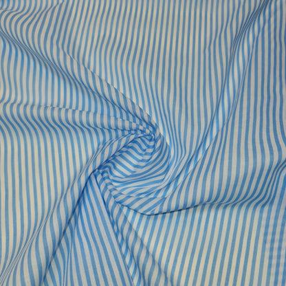 Striped Polycotton Fabric – Candy & Wide Stripe Variants – 45" Wide Dressmaking & Craft Material