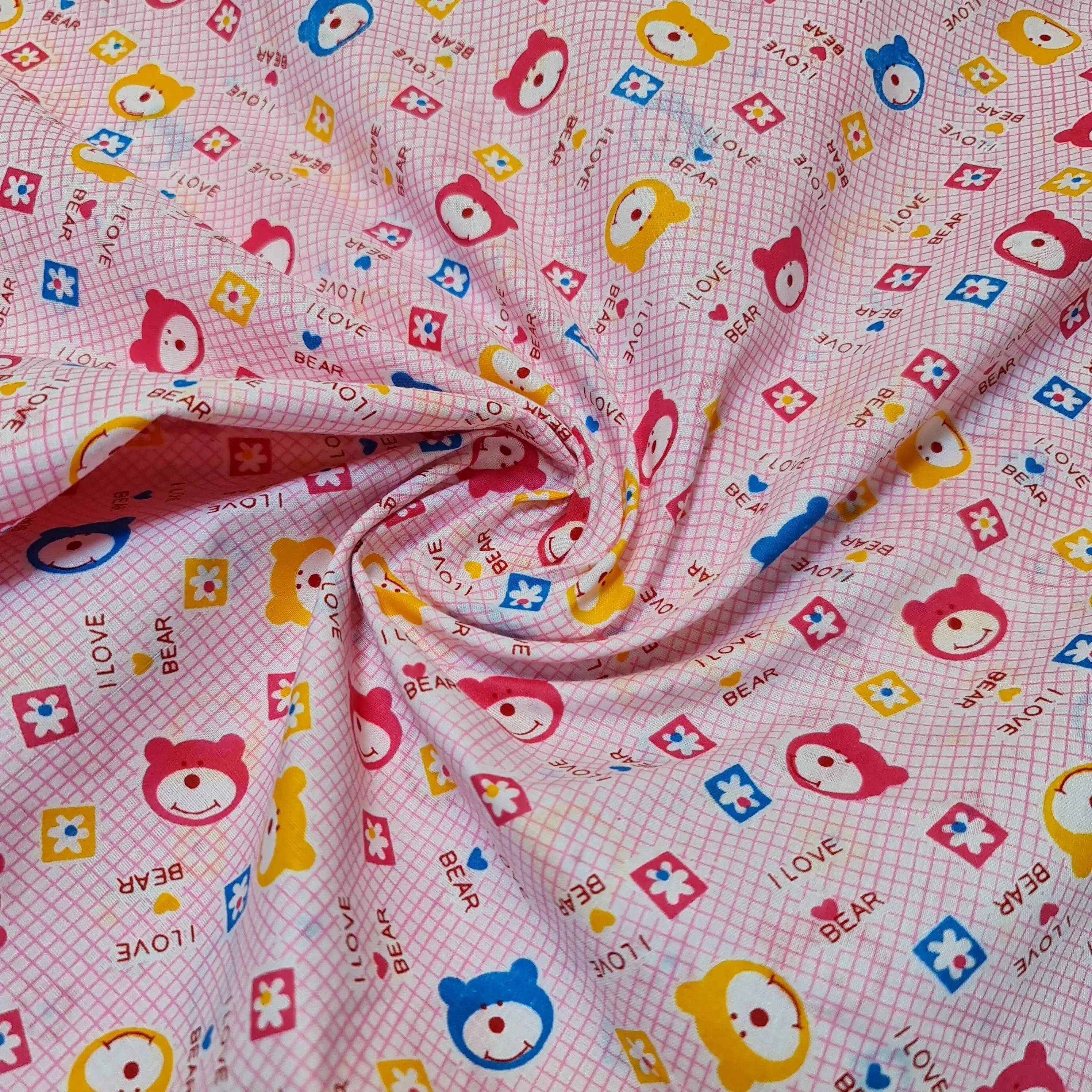 Kids Print 100% Cotton Poplin Fabric | 44
