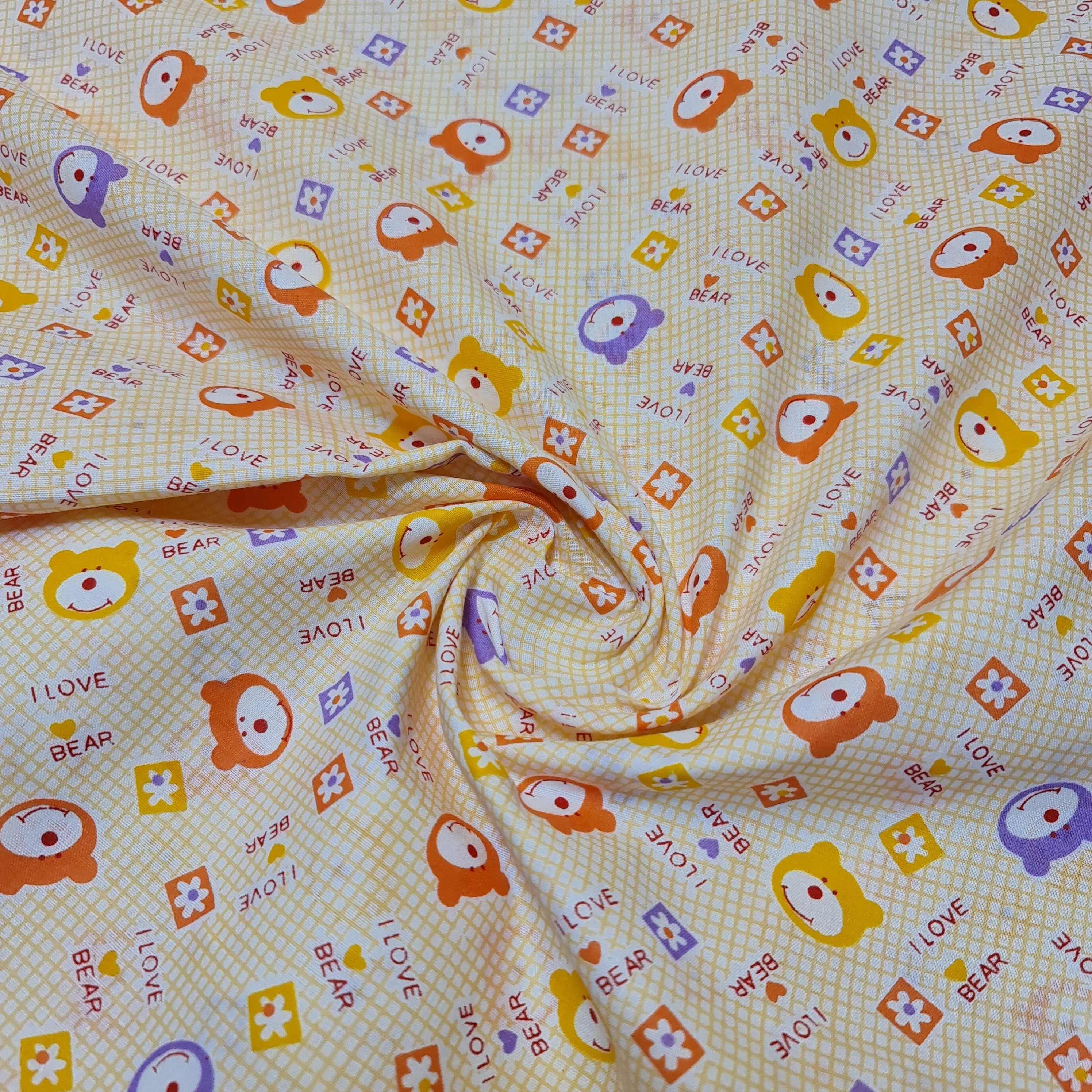Kids Print 100% Cotton Poplin Fabric | 44