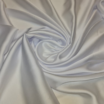 Silky Charmeuse Satin Fabric – 44" Wide Luxury Glossy Silk-Like Weave for Bridal Dress, Draping & Décor