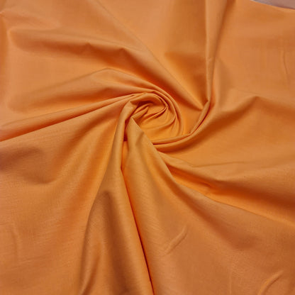 Plain 100% Cotton (Cambric) Fabric – 44" Wide Quilting, Dressmaking & Craft Material by the Metre