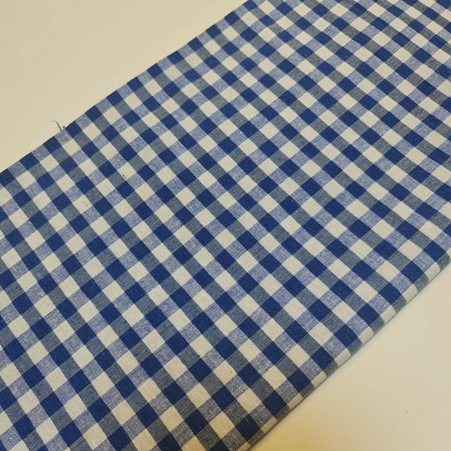 100% Cotton Gingham 1/8" Check Plaid Fabric – Parna Patka Turban Dastaar Cloth for Sewing & Crafts (23 Meter Roll)