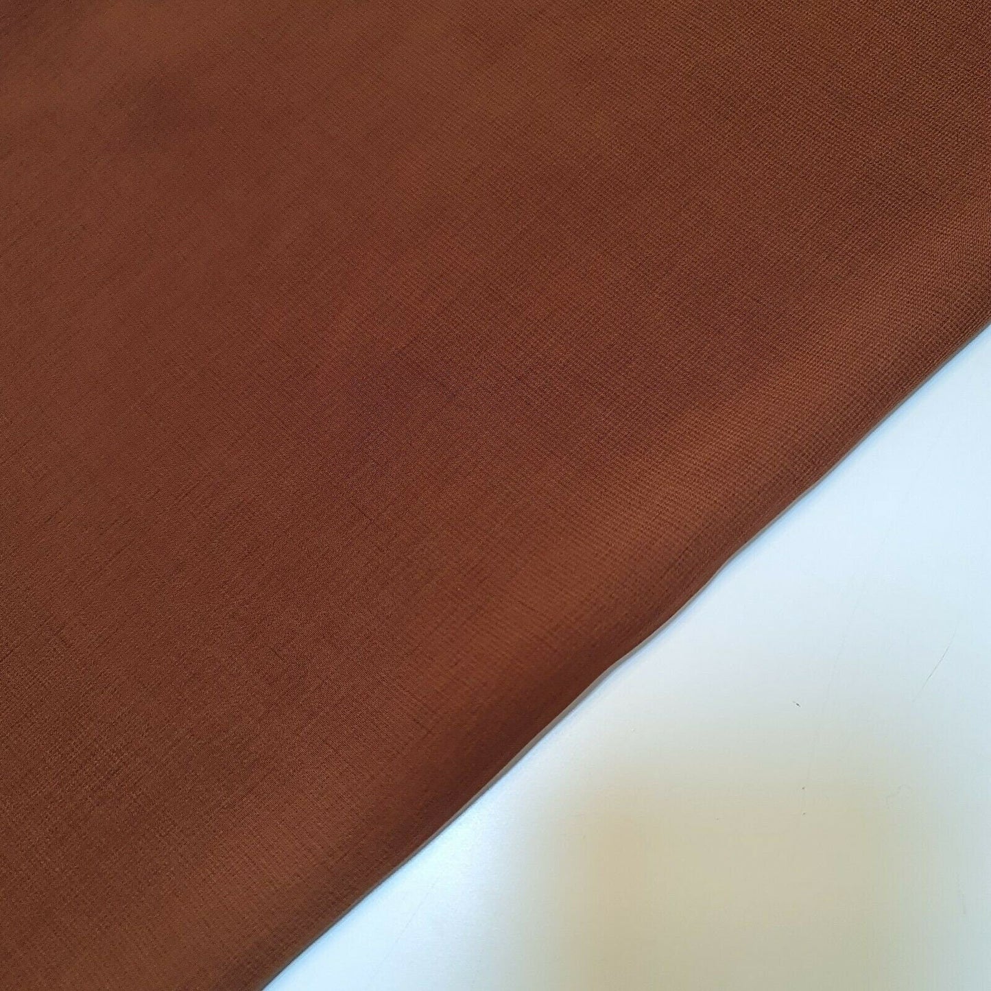 Sheer Poly Crepe Chiffon Fabric – Semi-Transparent, Lightweight 44" Wide for Dress, Draping & Craft