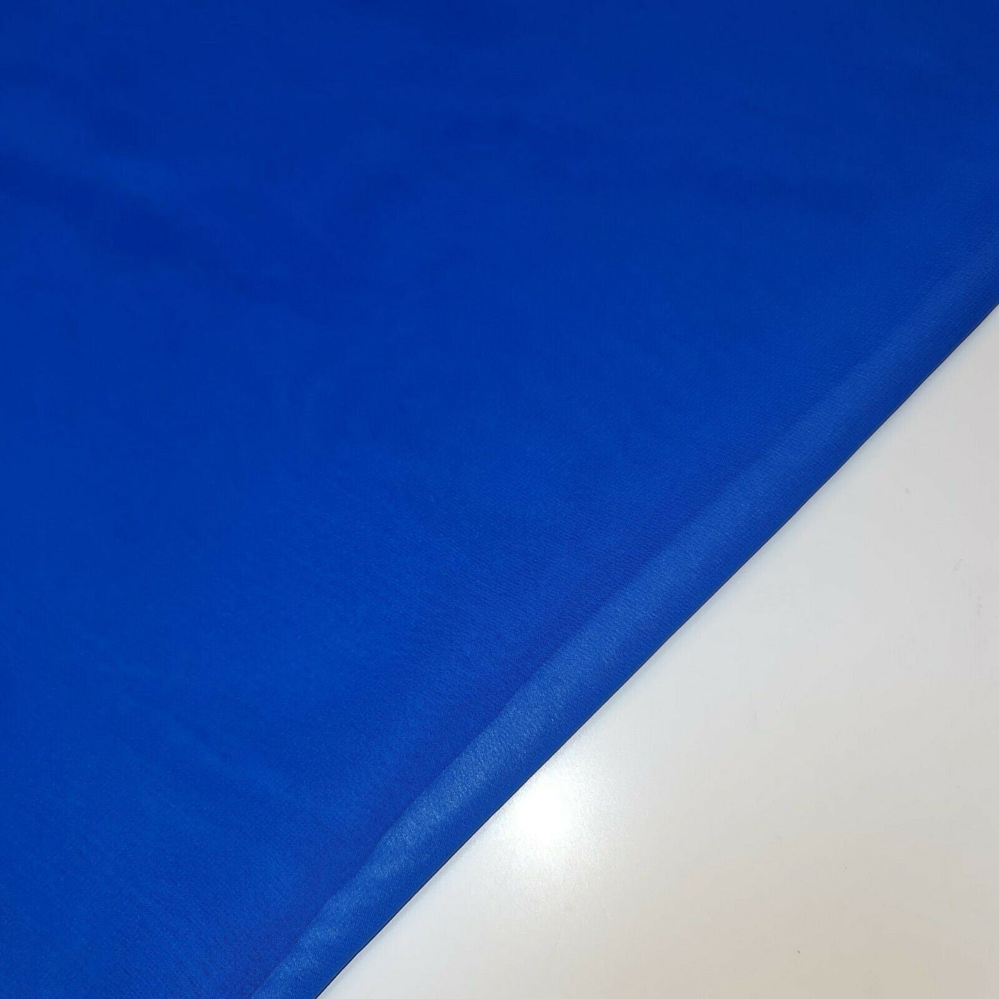 Sheer Poly Crepe Chiffon Fabric – Semi-Transparent, Lightweight 44" Wide for Dress, Draping & Craft