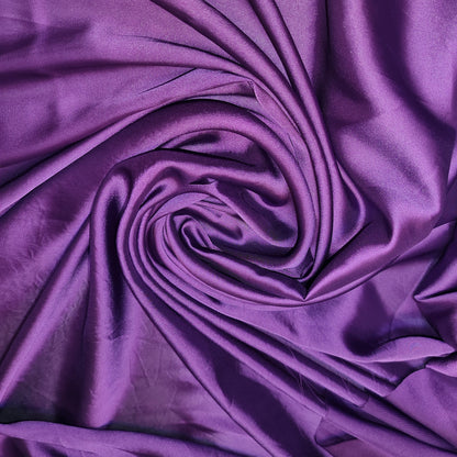 Silky Charmeuse Satin Fabric – 44" Wide Luxury Glossy Silk-Like Weave for Bridal Dress, Draping & Décor