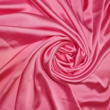 Silky Charmeuse Satin Fabric – 44" Wide Luxury Glossy Silk-Like Weave for Bridal Dress, Draping & Décor