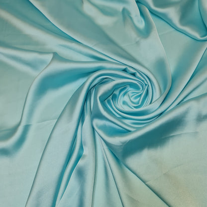 Silky Charmeuse Satin Fabric – 44" Wide Luxury Glossy Silk-Like Weave for Bridal Dress, Draping & Décor