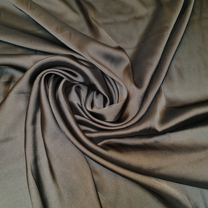 Silky Charmeuse Satin Fabric – 44" Wide Luxury Glossy Silk-Like Weave for Bridal Dress, Draping & Décor