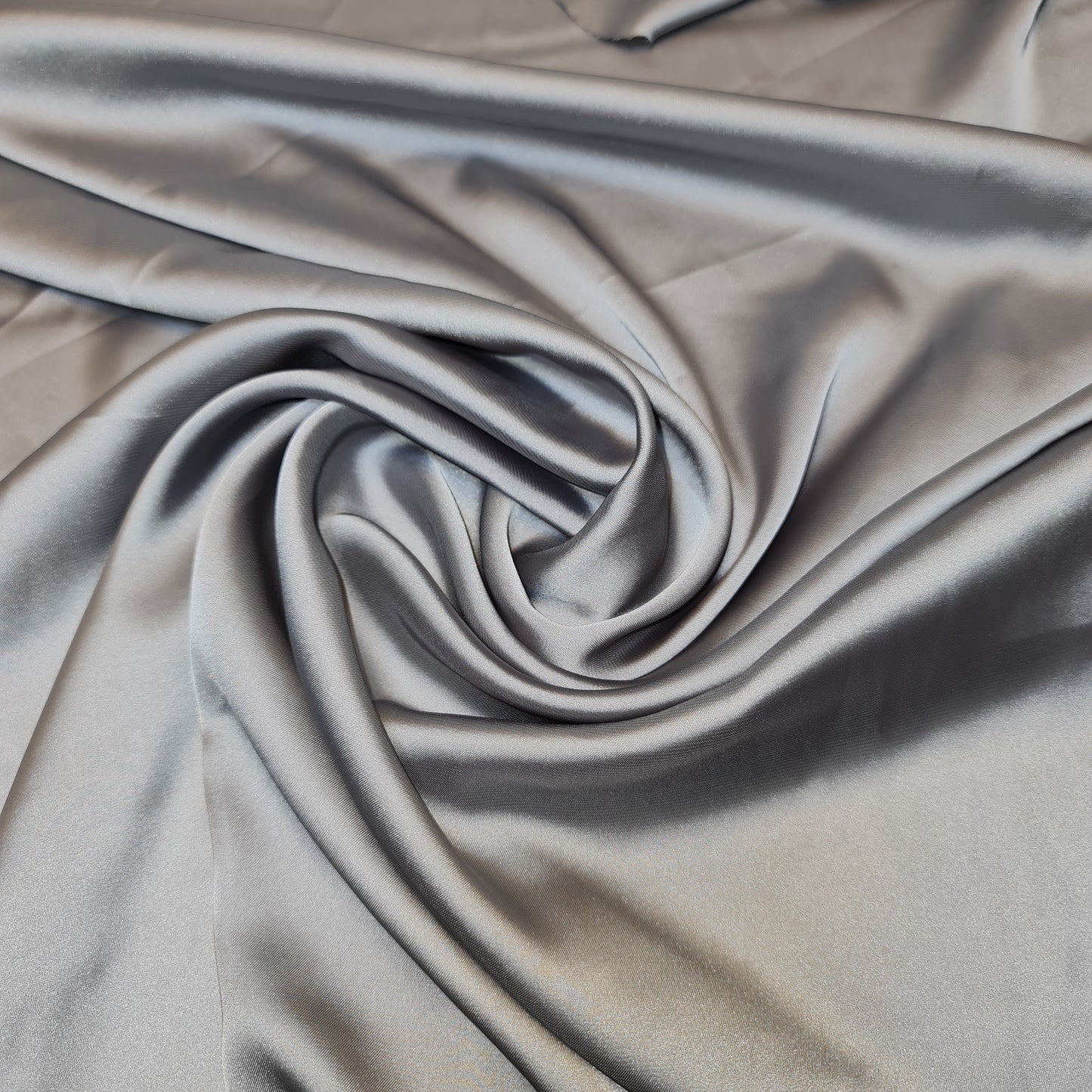 Silky Charmeuse Satin Fabric – 44" Wide Luxury Glossy Silk-Like Weave for Bridal Dress, Draping & Décor