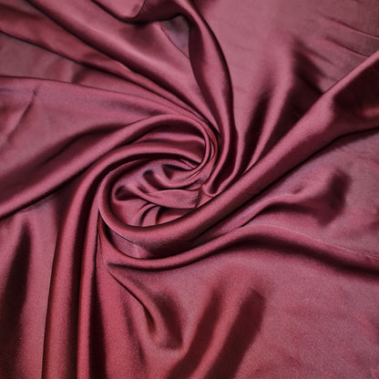 Silky Charmeuse Satin Fabric – 44" Wide Luxury Glossy Silk-Like Weave for Bridal Dress, Draping & Décor