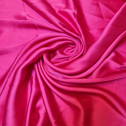 Silky Charmeuse Satin Fabric – 44" Wide Luxury Glossy Silk-Like Weave for Bridal Dress, Draping & Décor