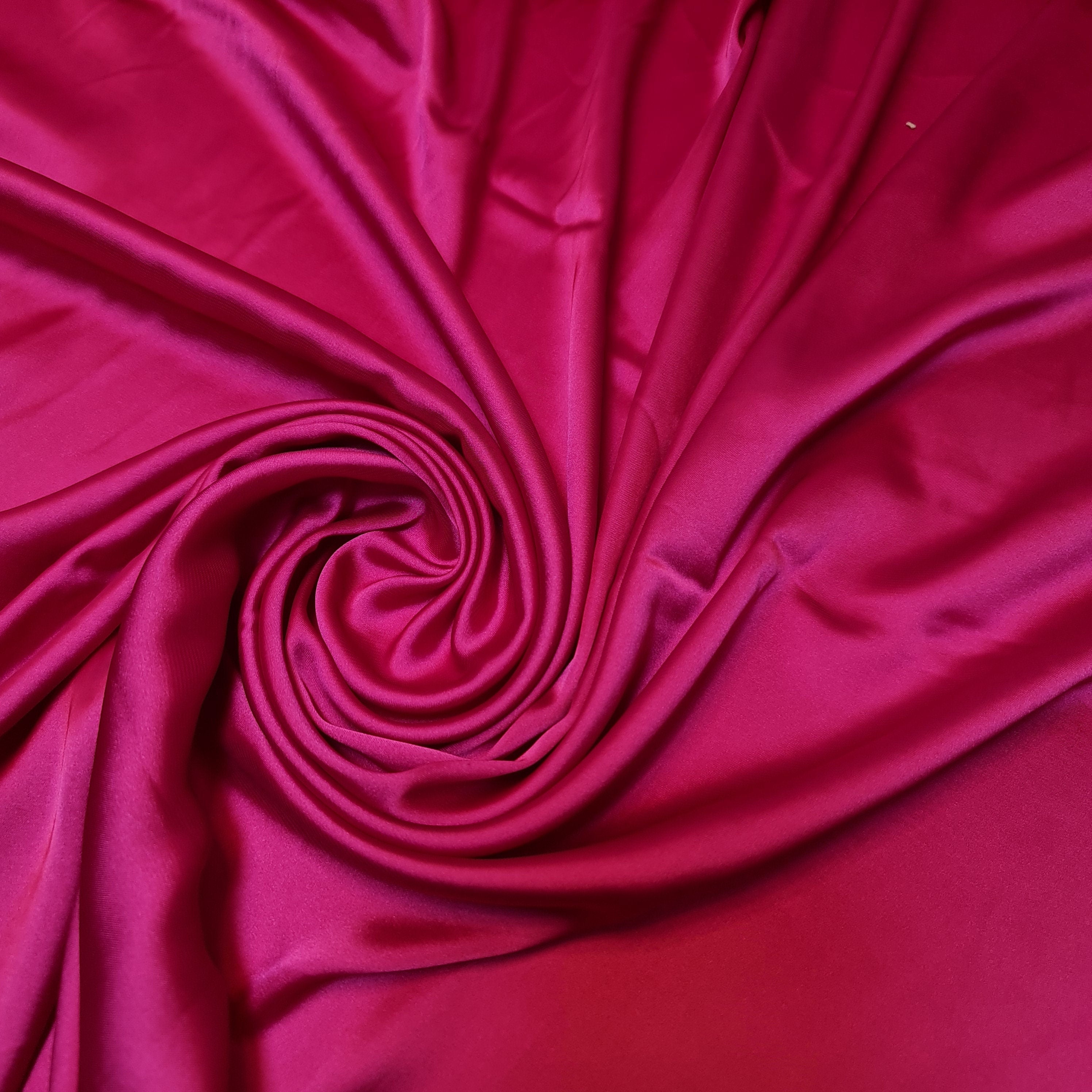 Silky Charmeuse Satin Fabric – 44