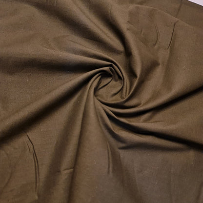 Plain 100% Cotton (Cambric) Fabric – 44" Wide Quilting, Dressmaking & Craft Material by the Metre
