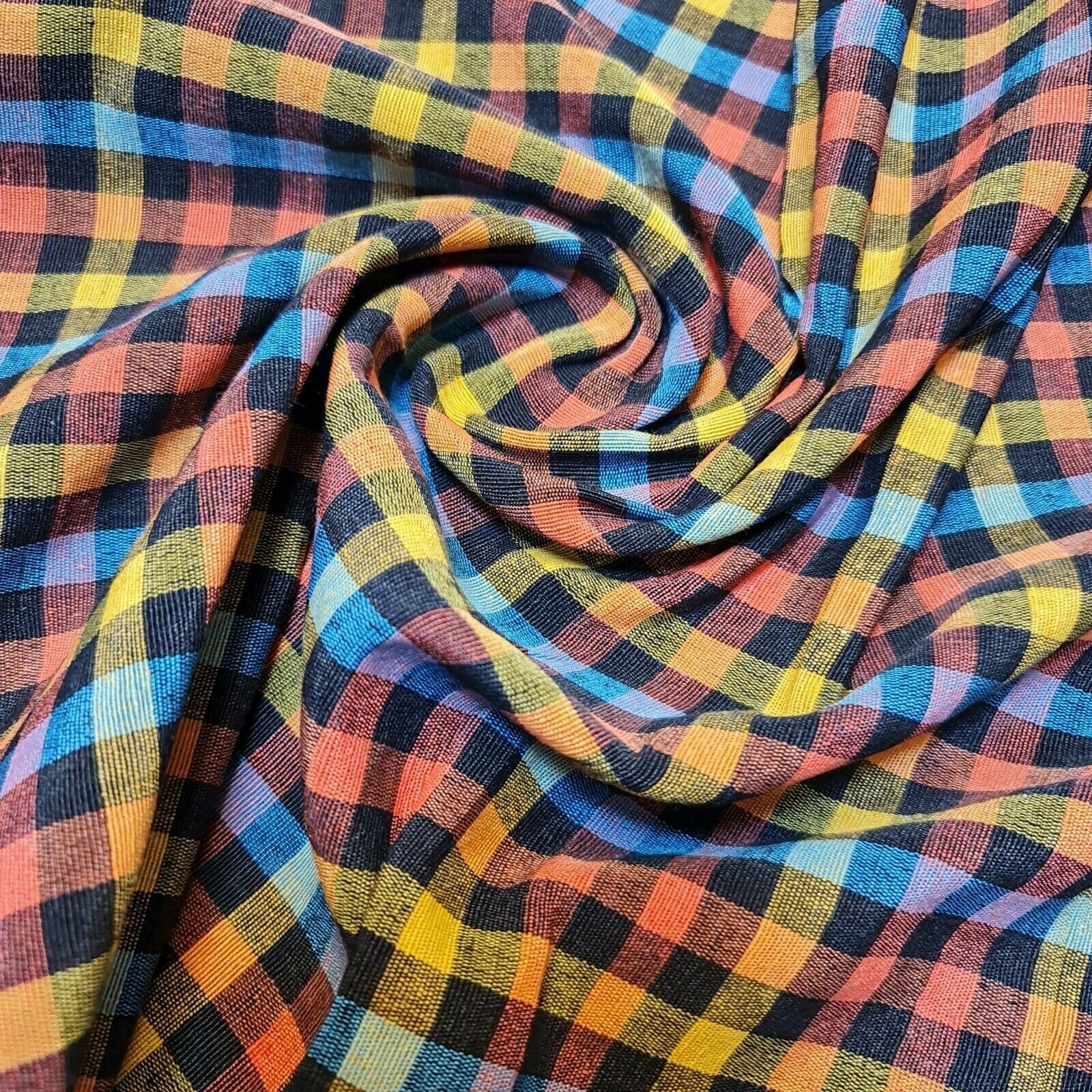 100% Cotton Gingham 1/8