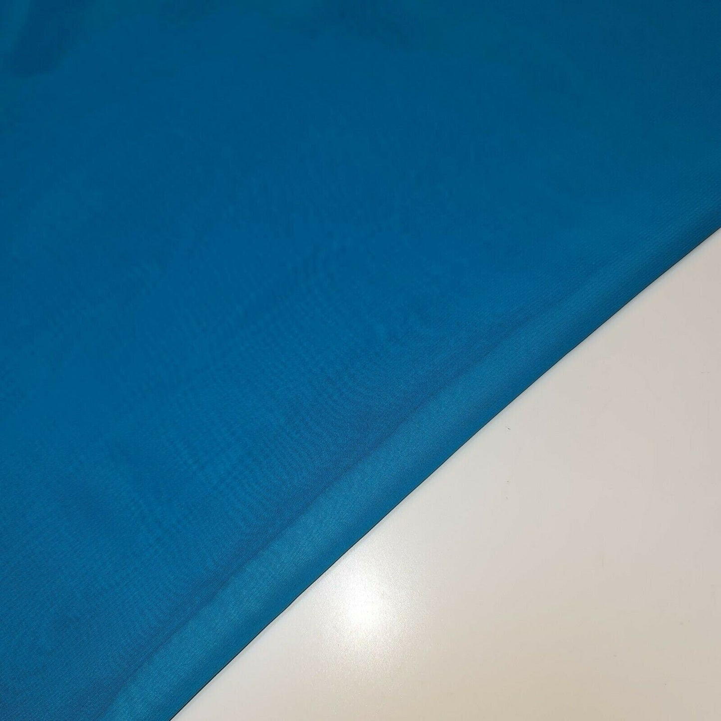 Sheer Poly Crepe Chiffon Fabric – Semi-Transparent, Lightweight 44" Wide for Dress, Draping & Craft
