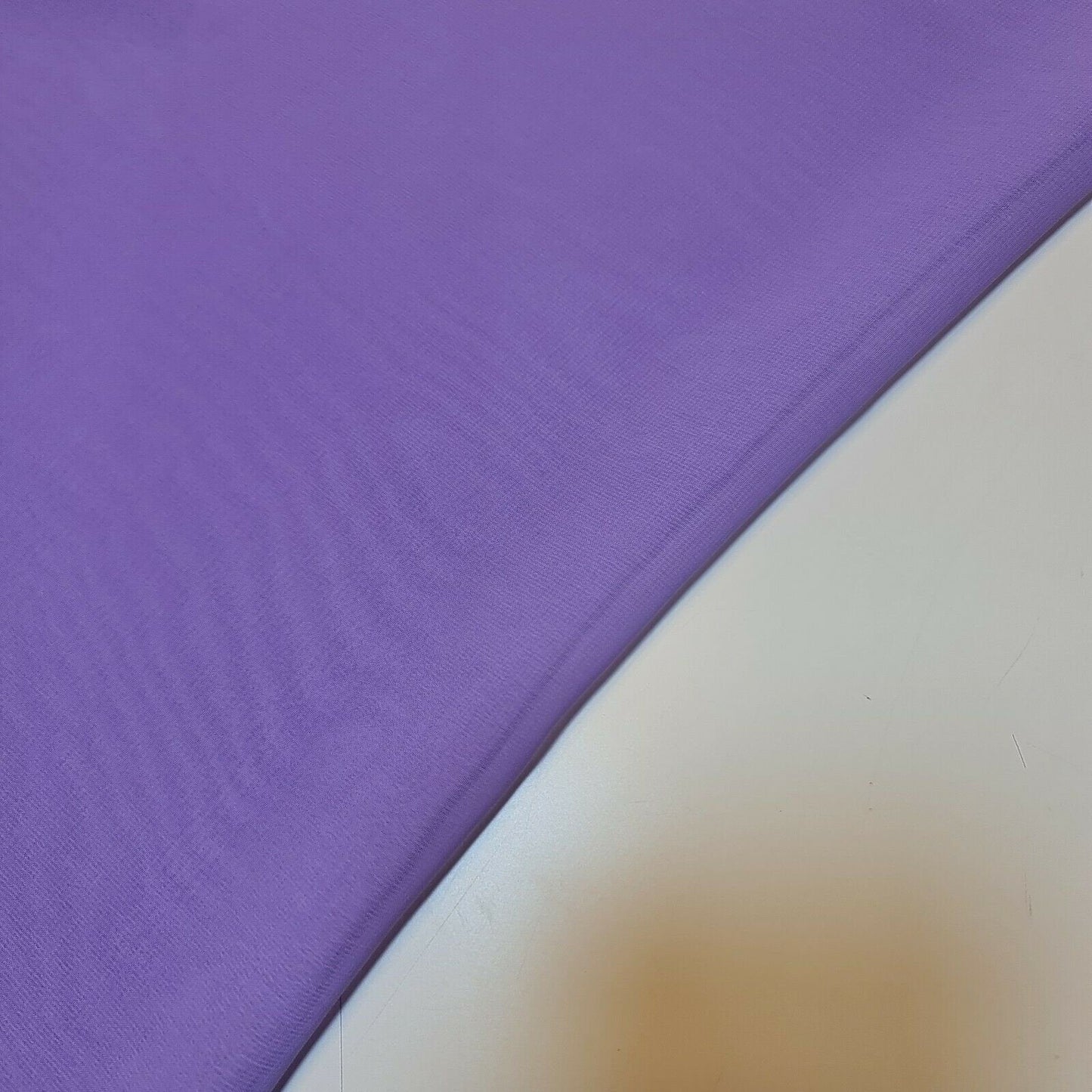 Sheer Poly Crepe Chiffon Fabric – Semi-Transparent, Lightweight 44" Wide for Dress, Draping & Craft