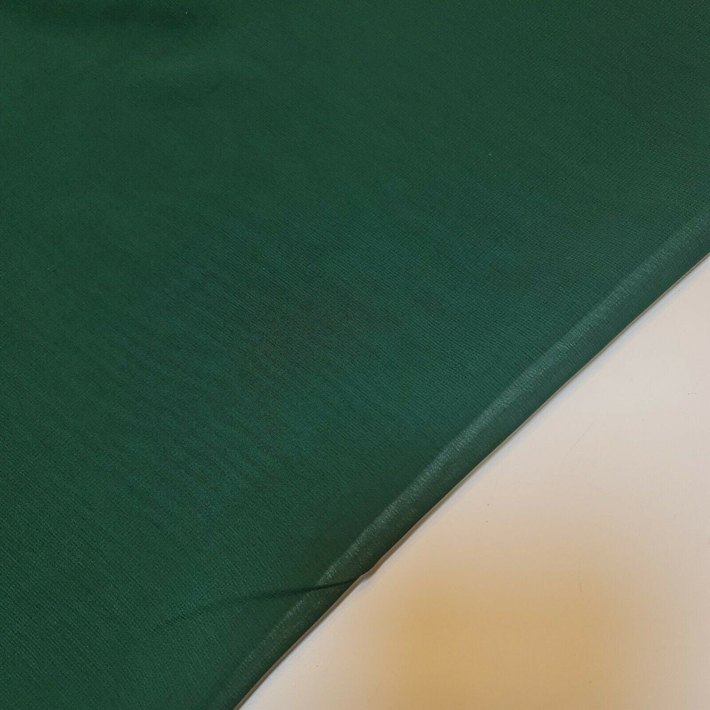 Sheer Poly Crepe Chiffon Fabric – Semi-Transparent, Lightweight 44" Wide for Dress, Draping & Craft