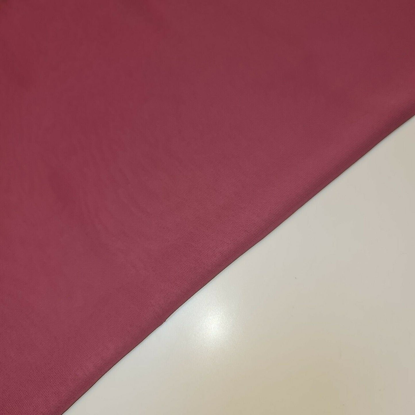 Sheer Poly Crepe Chiffon Fabric – Semi-Transparent, Lightweight 44" Wide for Dress, Draping & Craft