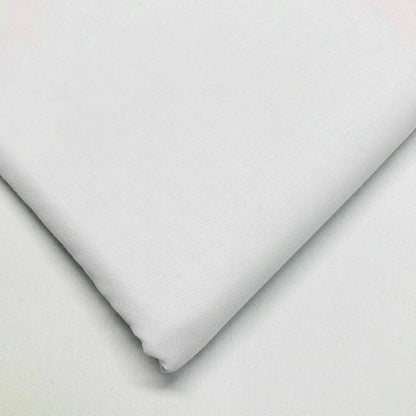 Cotton Calico Canvas Fabric – 58” Wide | Natural, Black & White | Medium-Heavy Weight Craft Material