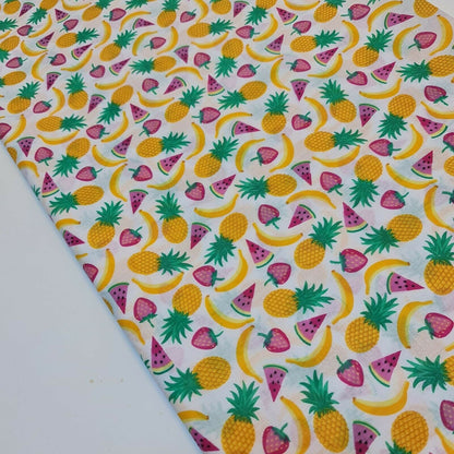 Printed Polycotton Fabric – 44" Wide – Floral, Animal, Nautical, Stars, Stripes, Fruit & Seasonal Craft Material by the Metre