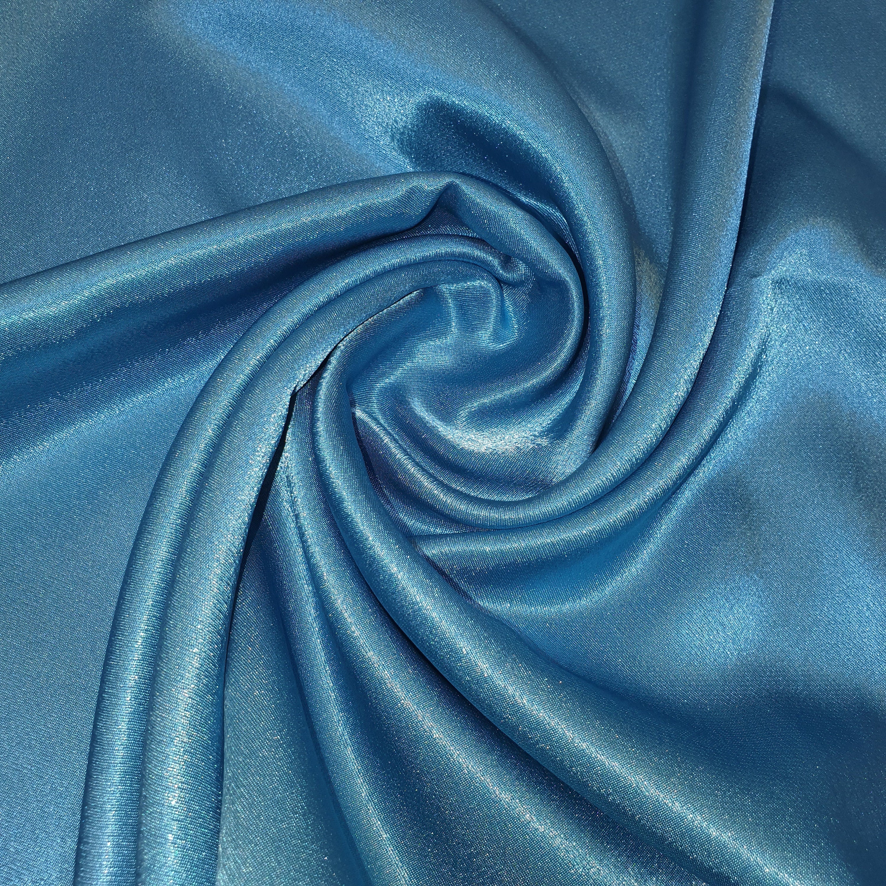 Plain Silky Satin Crepe Back Fabric – 58” Wide | 50+ Colours | Dressmaking, Wedding, Craft Material