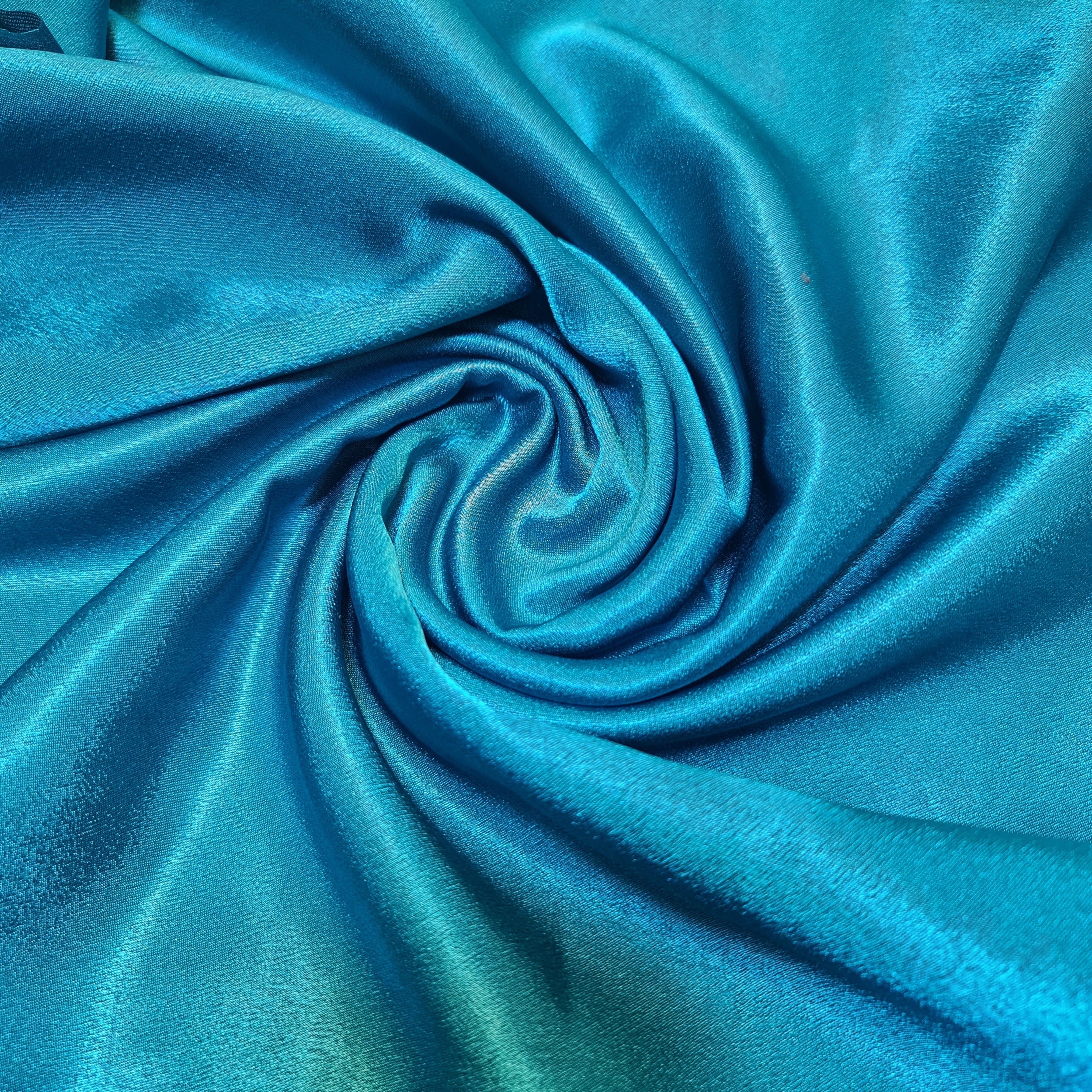 Plain Silky Satin Crepe Back Fabric – 58” Wide | 50+ Colours | Dressmaking, Wedding, Craft Material