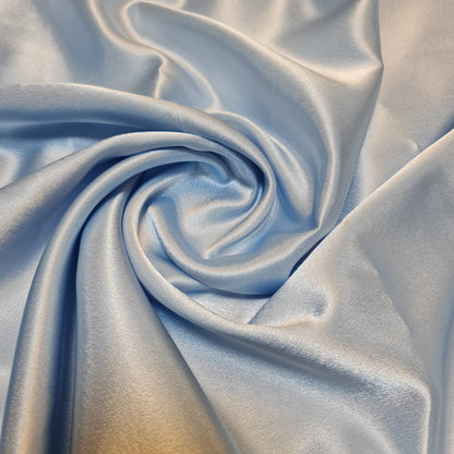 Plain Silky Satin Crepe Back Fabric – 58” Wide | 50+ Colours | Dressmaking, Wedding, Craft Material