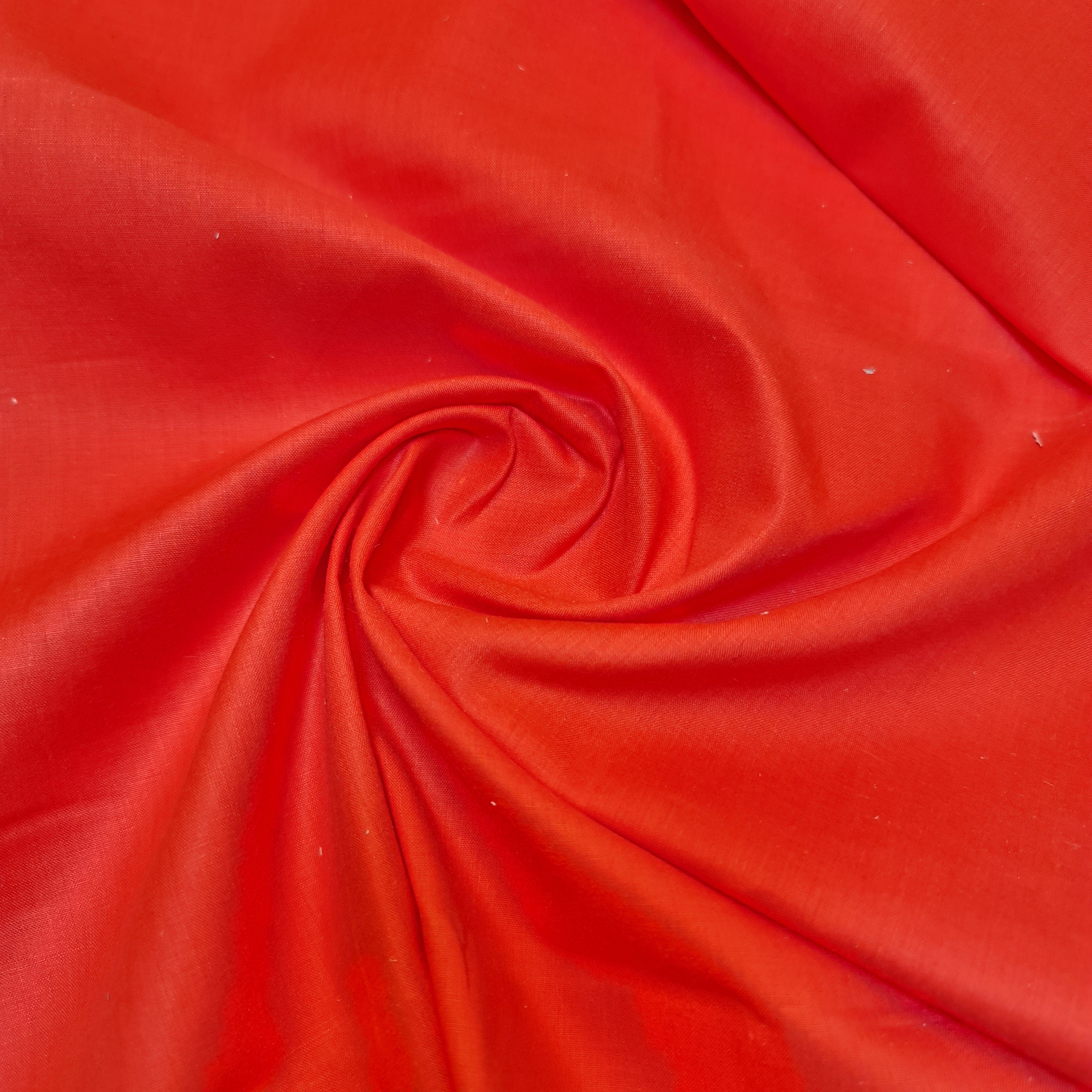 100% Cotton Voile / Rubia Cambric Mercerised Fabric – 90 cm Wide Plain Material for Dressmaking, Lining & Crafts