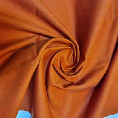 100% Cotton Voile / Rubia Cambric Mercerised Fabric – 90 cm Wide Plain Material for Dressmaking, Lining & Crafts