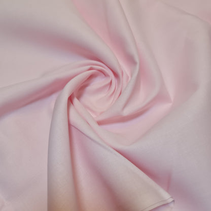 100% Cotton Voile / Rubia Cambric Mercerised Fabric – 90 cm Wide Plain Material for Dressmaking, Lining & Crafts