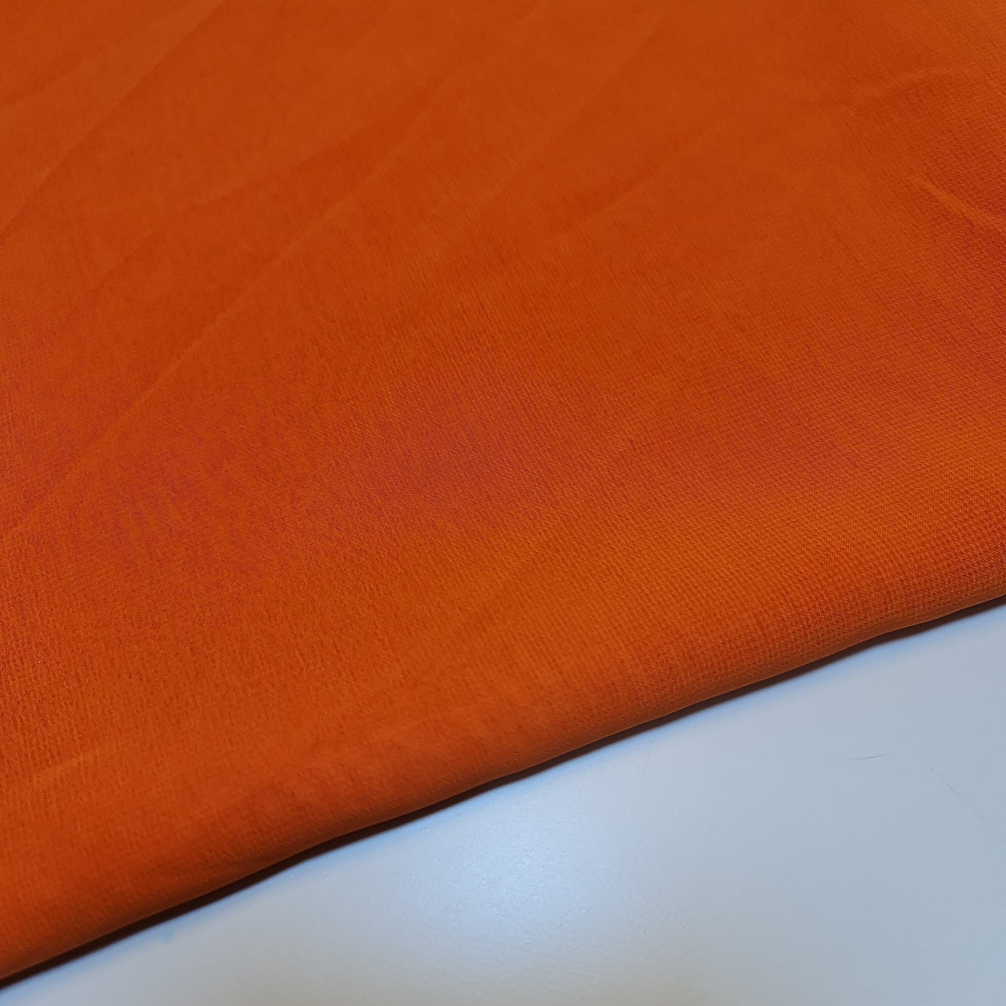 Sheer Poly Crepe Chiffon Fabric – Semi-Transparent, Lightweight 44" Wide for Dress, Draping & Craft