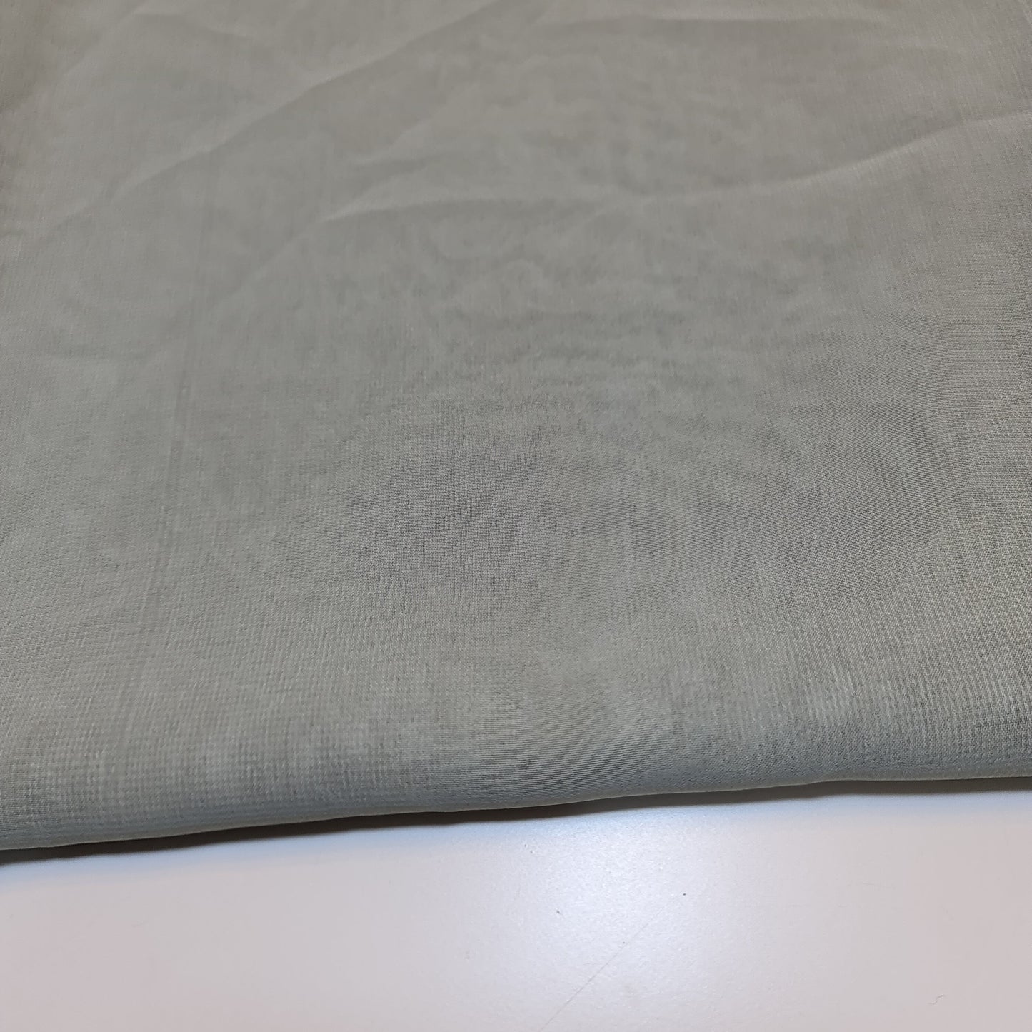 Sheer Poly Crepe Chiffon Fabric – Semi-Transparent, Lightweight 44" Wide for Dress, Draping & Craft